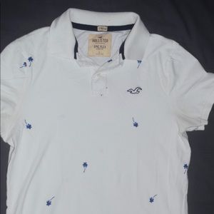 Hollister Palm Tree Print Polo